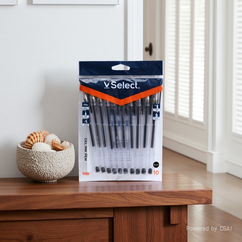من طراز VSelect Black Black 50 مم من الأقلام المحايدة 10 أكياس قرطاسية للرسم Application Scenario