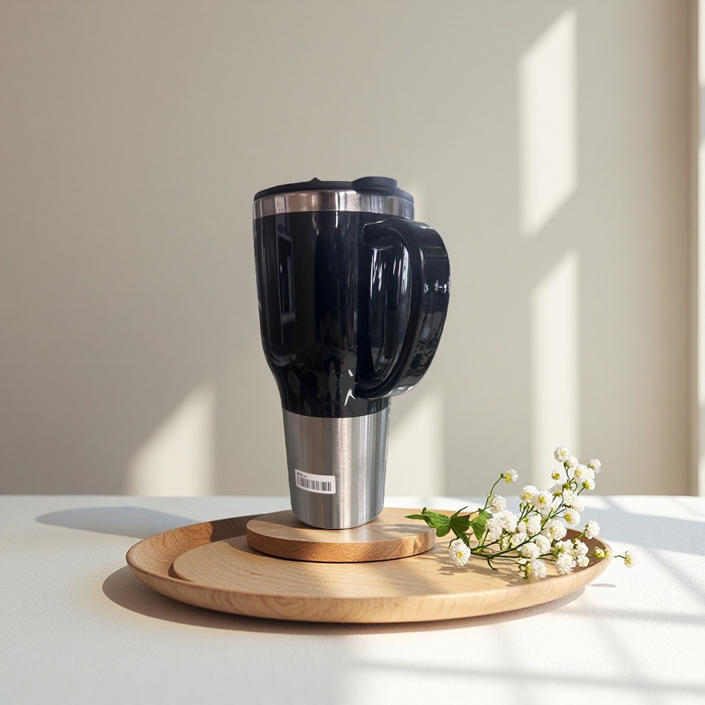 Stanley black titanium insulated cups, men's and women's outdoor water cups