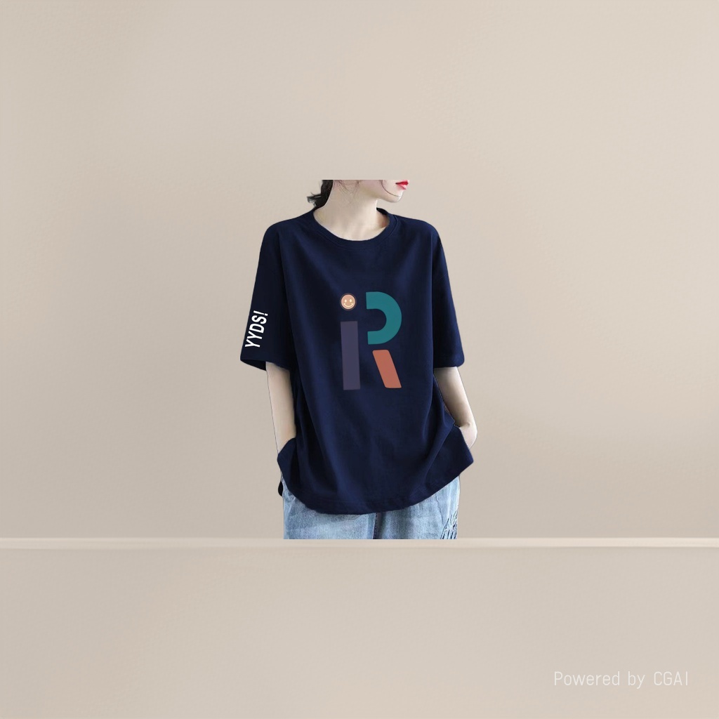 女式T恤实物图
