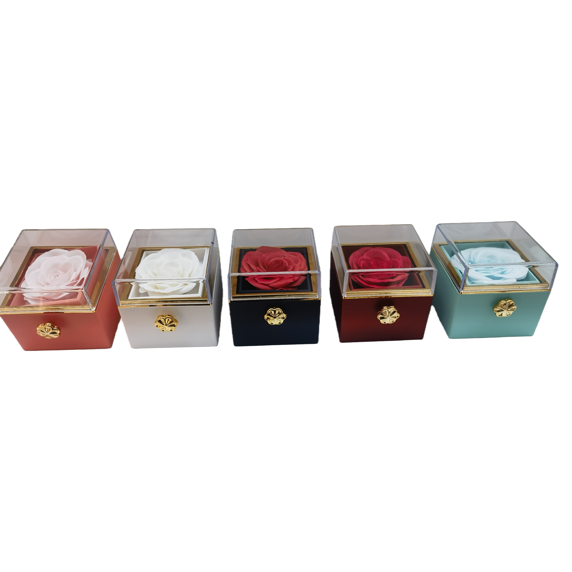 Rose decoration box, gift box, souvenir packaging box. The gift box packaging is exquisite and the best choice for giving gifts Item Picture