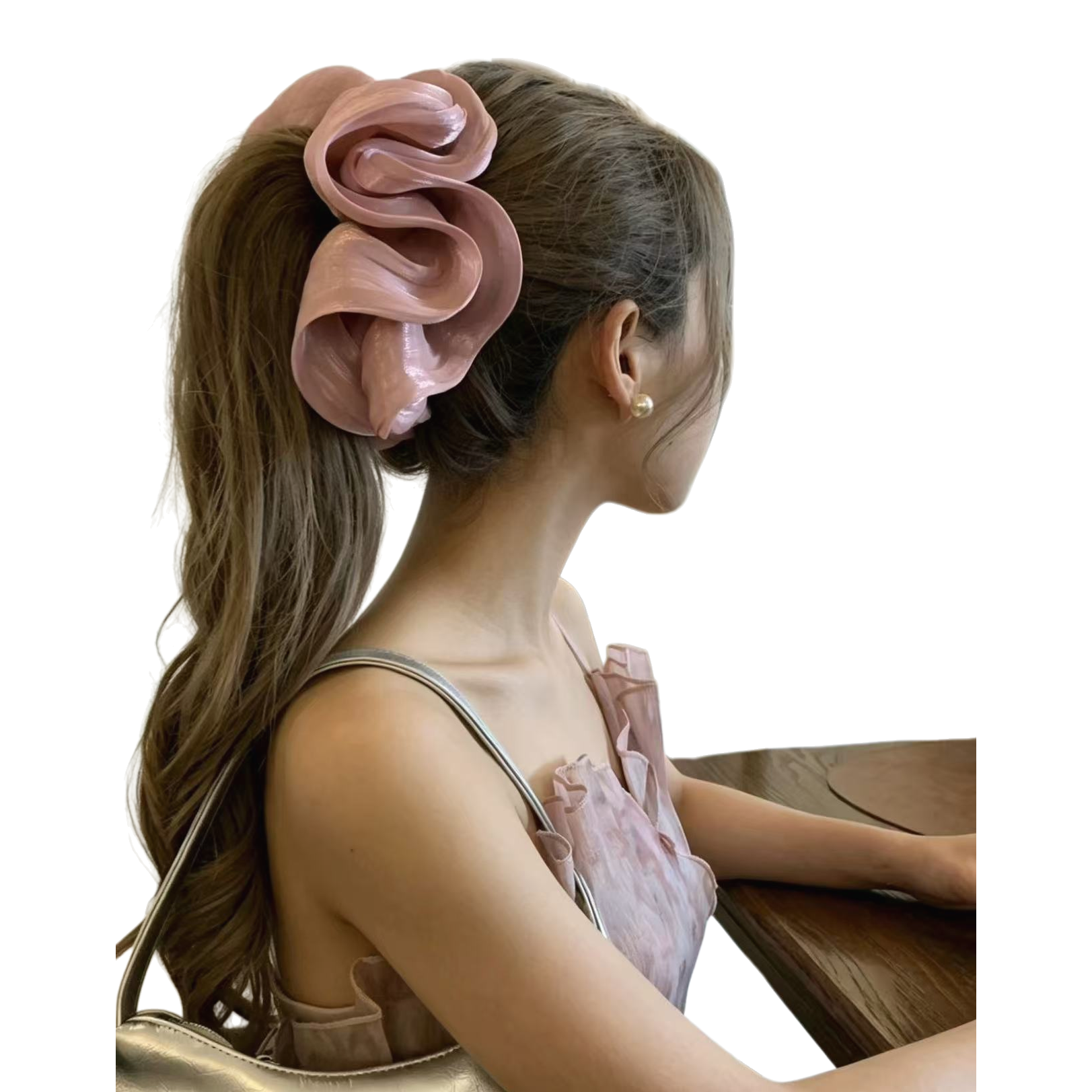 Flores rosas cabeza perla hoop hanwear accesorios para el pelo especial hoop base embrión tocados Item Picture