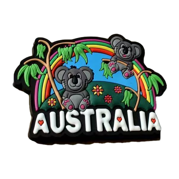 Song Brocade cartoon style Australian souvenir fridge magnets, Spanish fridge magnets, fridge magnets, magnetic fridge magnets Item Picture