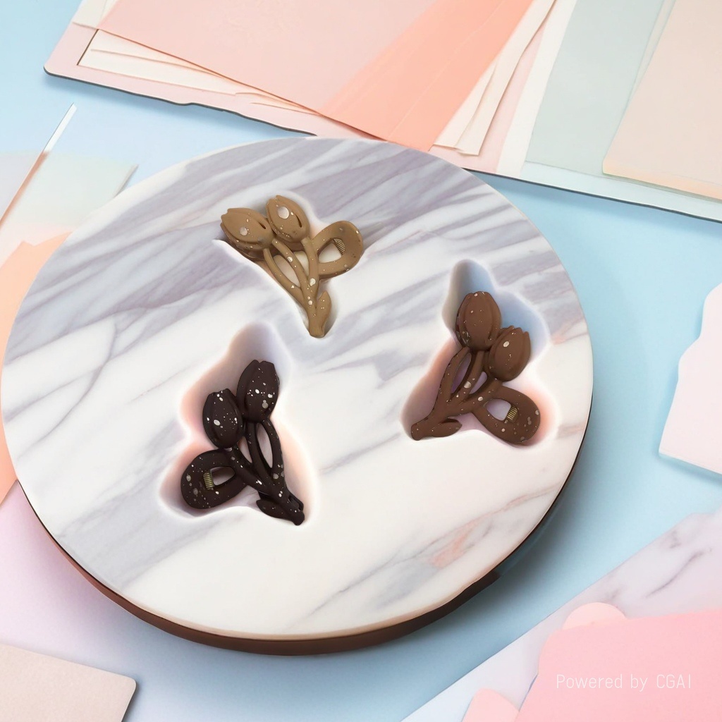 Flower-shaped hair clips, shark clips, banana clips and scratch-shaped hair clips are fashionable and versatile