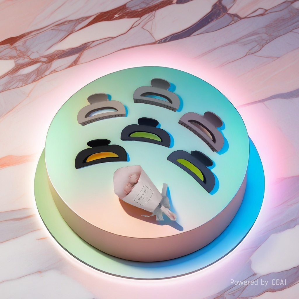 Shark clip, banana clip, grab clip, hairpin and hairpin set, metallic texture, large size, durable Application Scenario