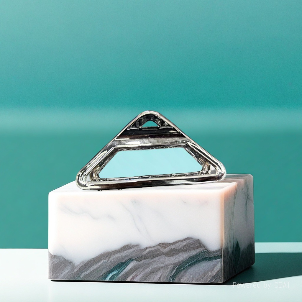 Fachadas y materiales accesorios metal marco triangular panel de pared details Picture