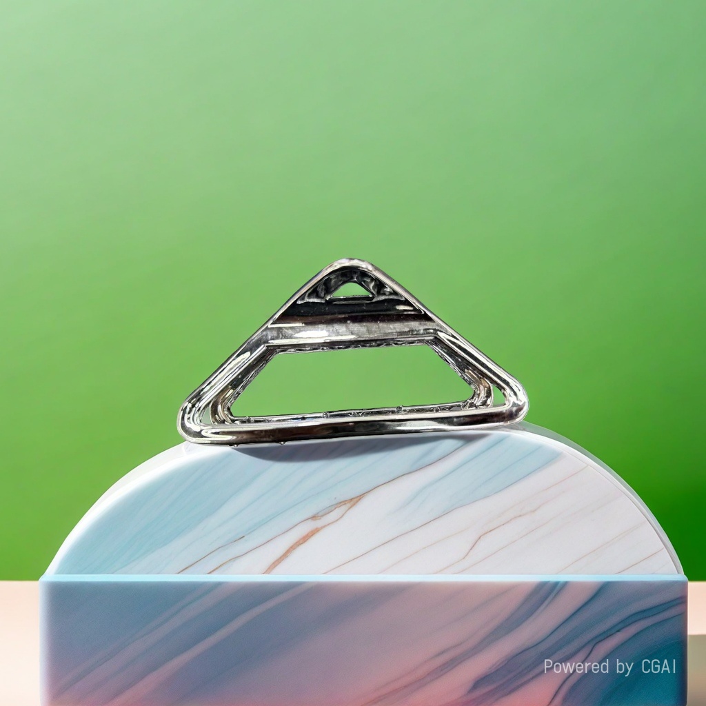 Fachadas y materiales accesorios metal marco triangular panel de pared Specification image