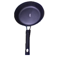 Cast iron non-stick flat-bottomed frying pan, 26cm black egg frying pan, stainless steel wok Item Picture
