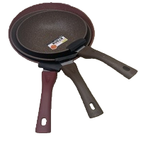 26cm thick non-stick frying pan, cast iron flat frying pan, stainless steel wok, universal Item Picture
