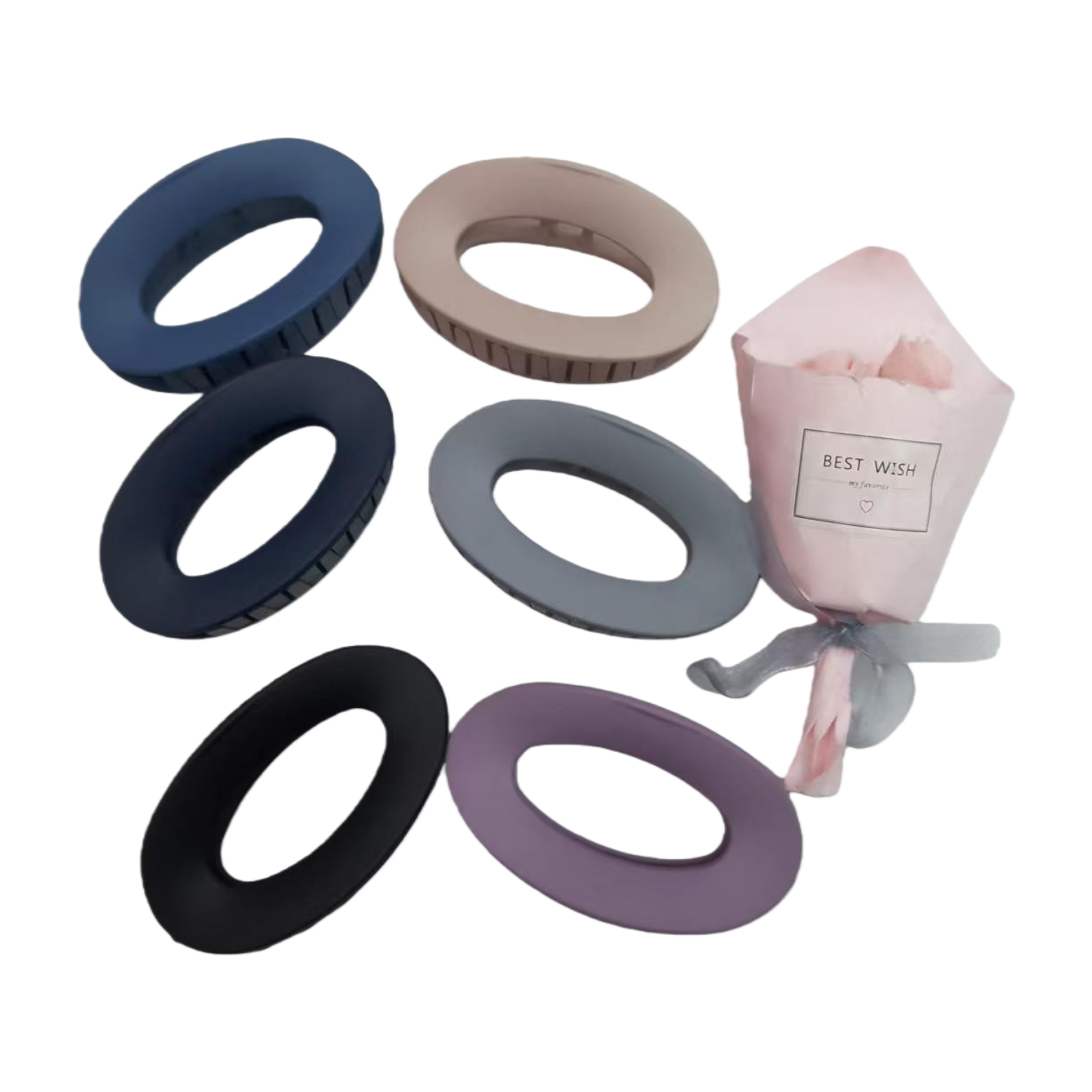 Colorful silicone sports yoga sweat-absorbing hair band, hair band, headscarf, silk scarf, ribbon, sweat-wiping wrist band Item Picture
