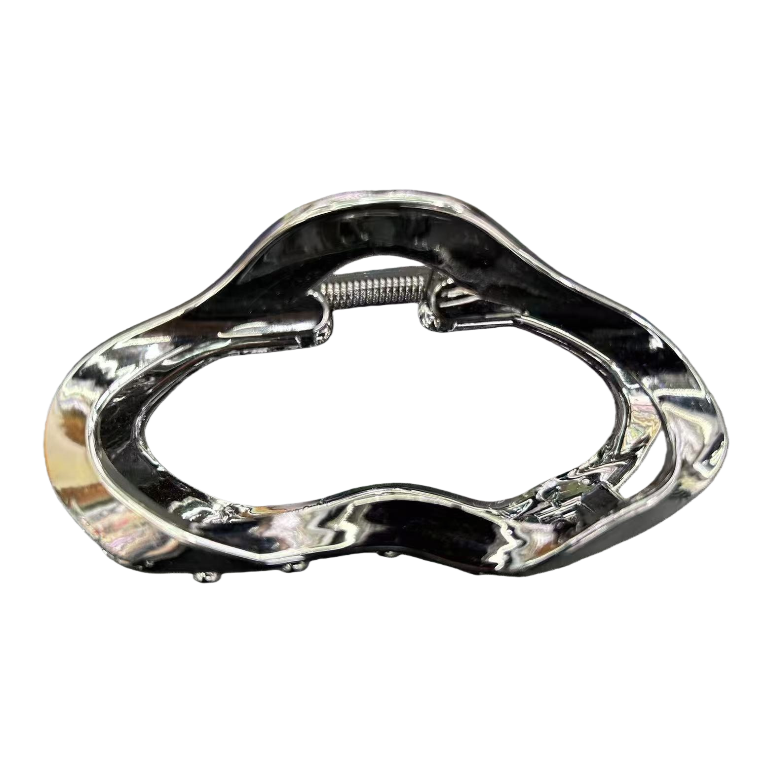 Gold stainless steel bracelet for women, irregular and versatile, metallic luster Item Picture