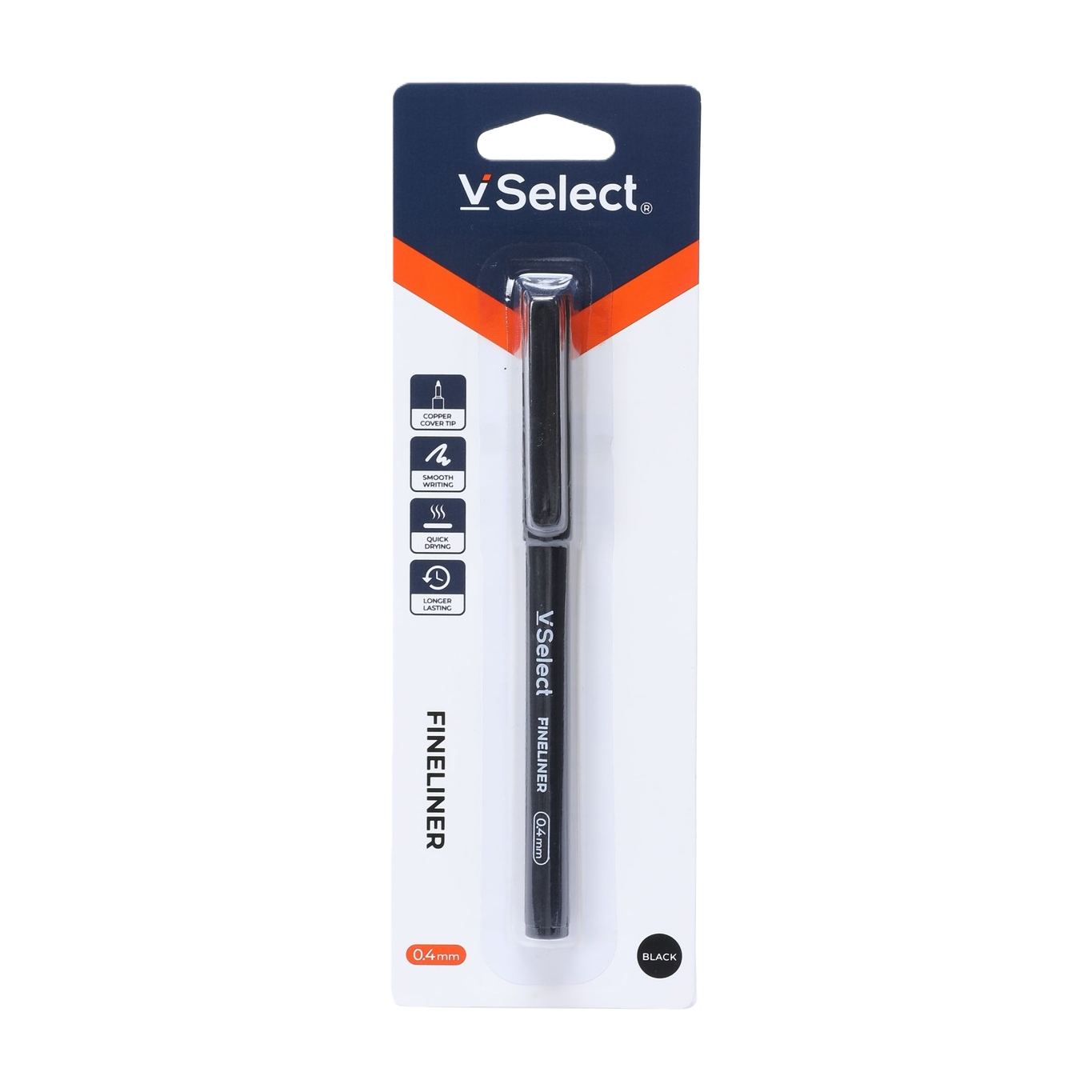 VSelect 0.4mm needle pen, colored fiber pen, planner Outlining pen, Financial Fine tip pen Item Picture
