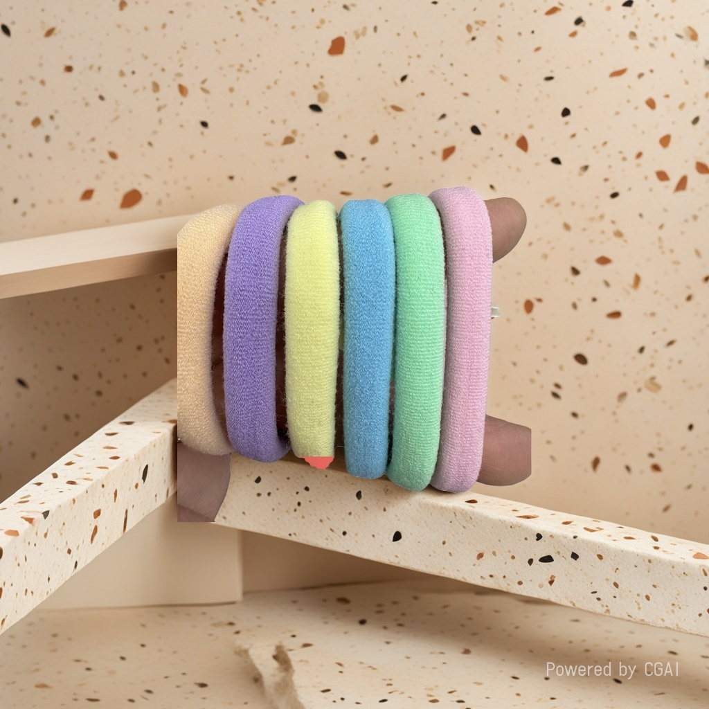Colorful hair bands, hair accessories, children's hair accessories, headwear bands, women's fashionable accessories Specification image