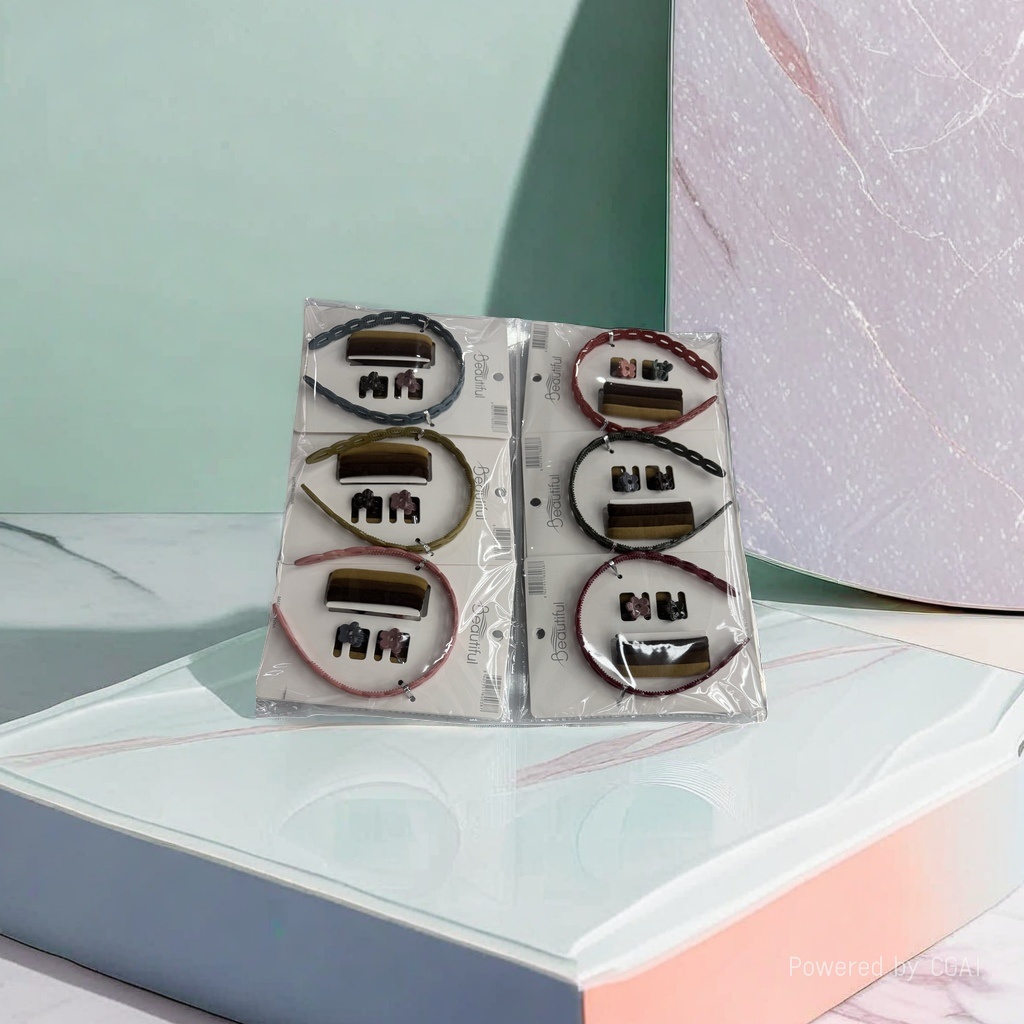 The base color hair band is an elegant hair band for women Specification image
