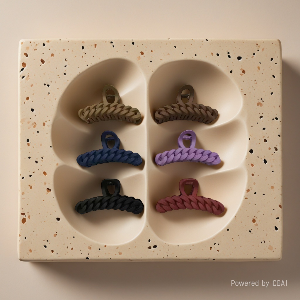 Large shark clip, banana grab clip, hair pin, metal hair clip, a must-have for updo Application Scenario
