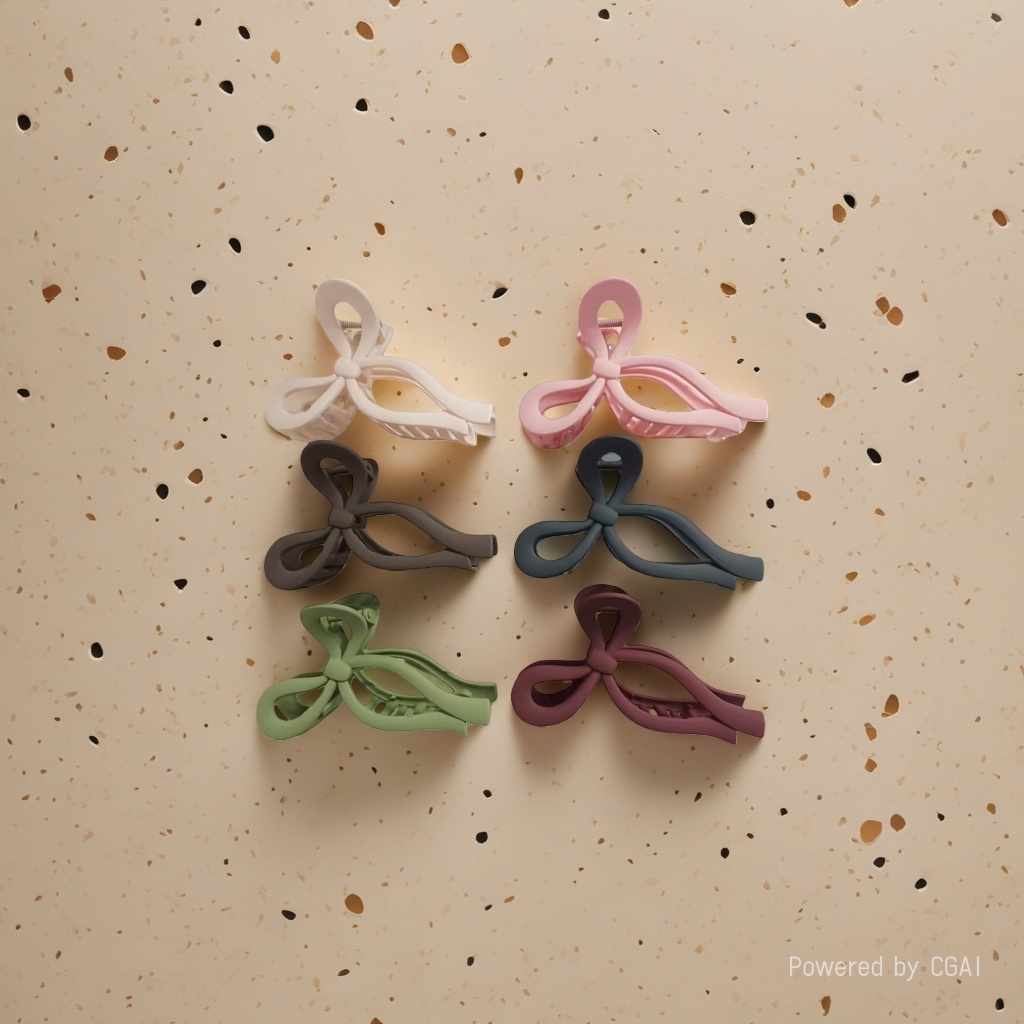 Bow clip Banana shark hairpin Sweet hairpin for women Application Scenario