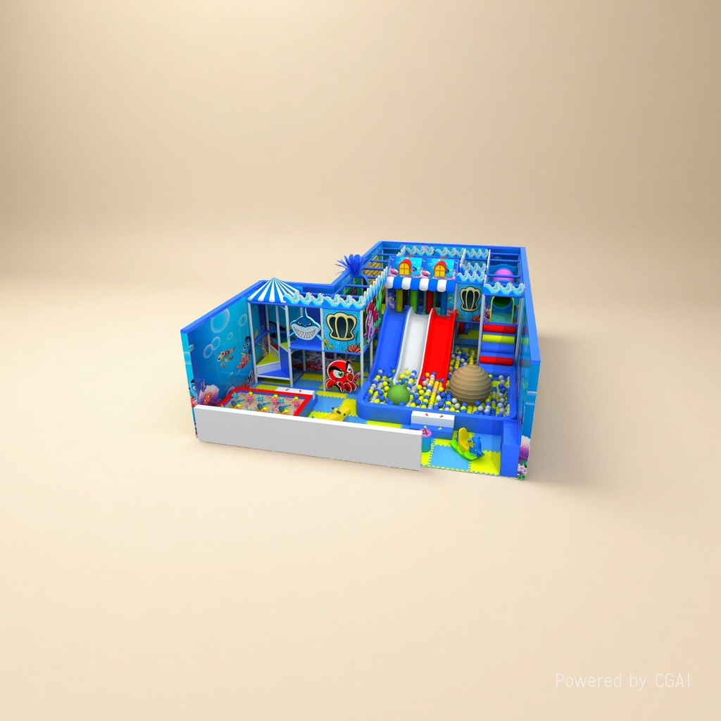 Children's inflatable playground, large toys Application Scenario