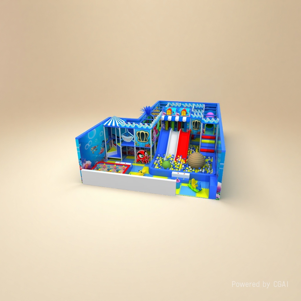 Children's inflatable playground, large toys Specification image
