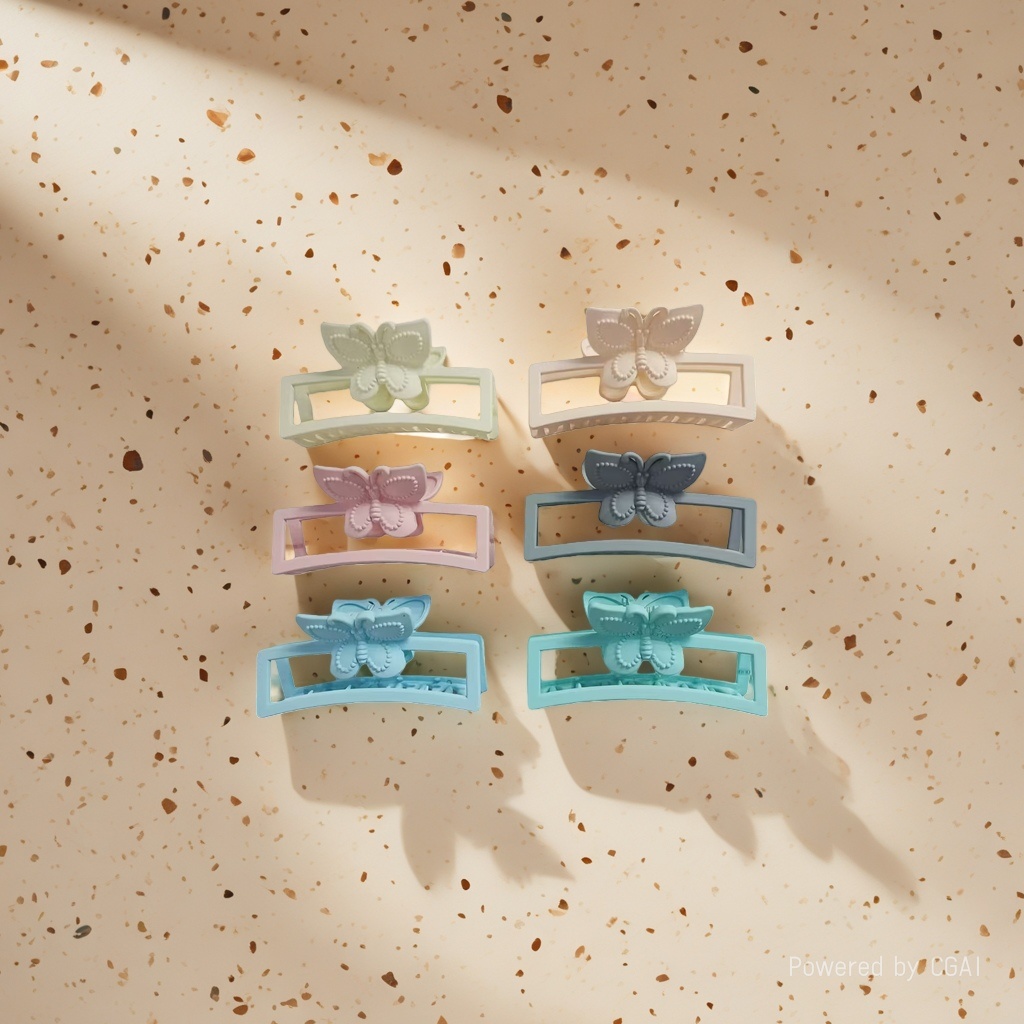 Butterfly hairpins, banana hairpins, shark hairpins, grab hairpins, multi-functional women's hair accessories details Picture