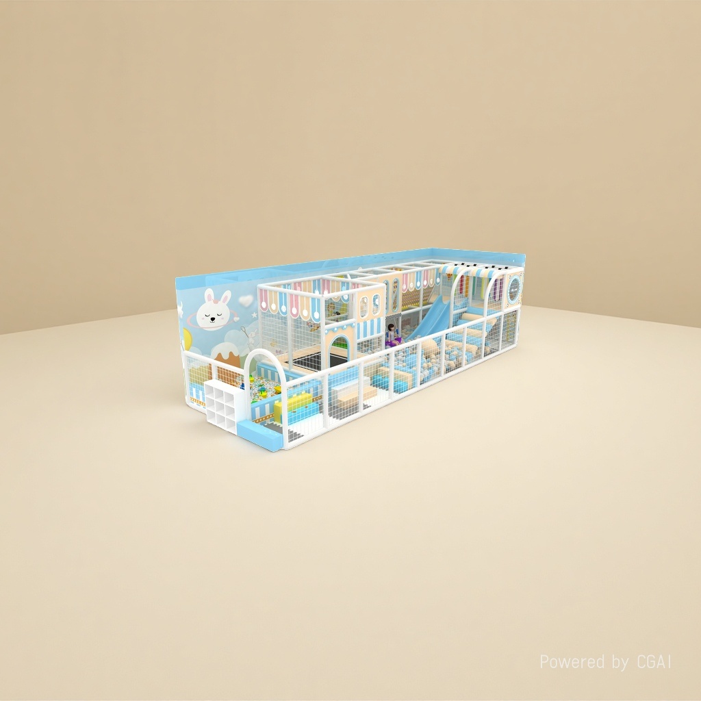 Naughty castle children's amusement facilities, indoor amusement park, large combination toys Specification image
