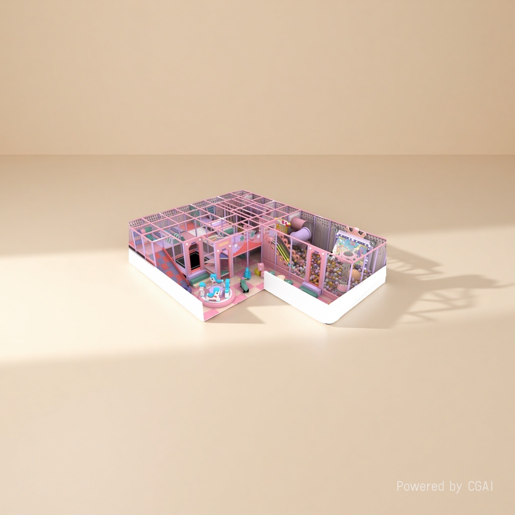أما مرافق الألعاب الأخرى في الملاعب الداخلية للأطفال فهي آمنة بيئيا Specification image