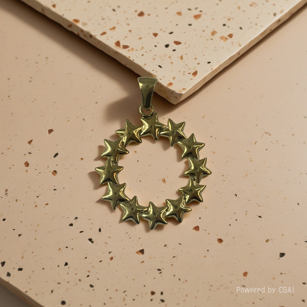Sun, crescent, titanium steel pendant, star, turtle, fish, stainless steel diy jewelry accessories details Picture