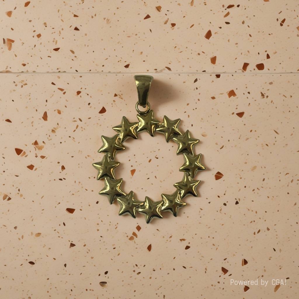 Sun, crescent, titanium steel pendant, star, turtle, fish, stainless steel diy jewelry accessories Application Scenario