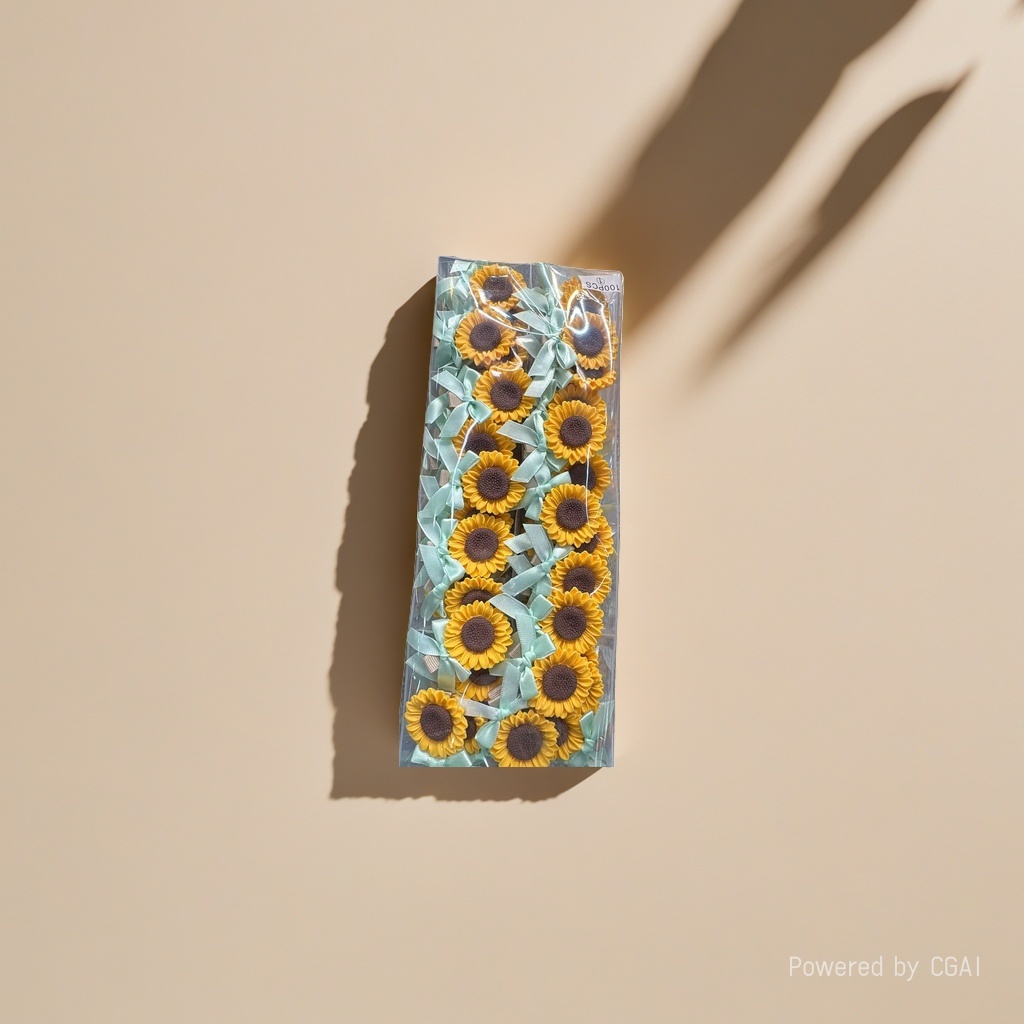 Sunflower student hair clips, cross-border hair accessory clips, headwear, cute hair clips, little princess hair bands Application Scenario