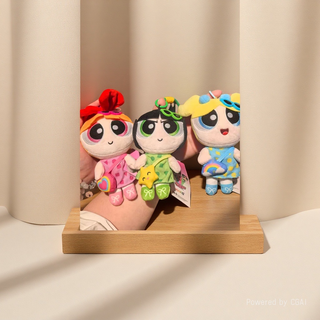 The plush and trendy AI interactive toy of the Flying Female Police Officer is a soft and fluffy holiday gift Specification image