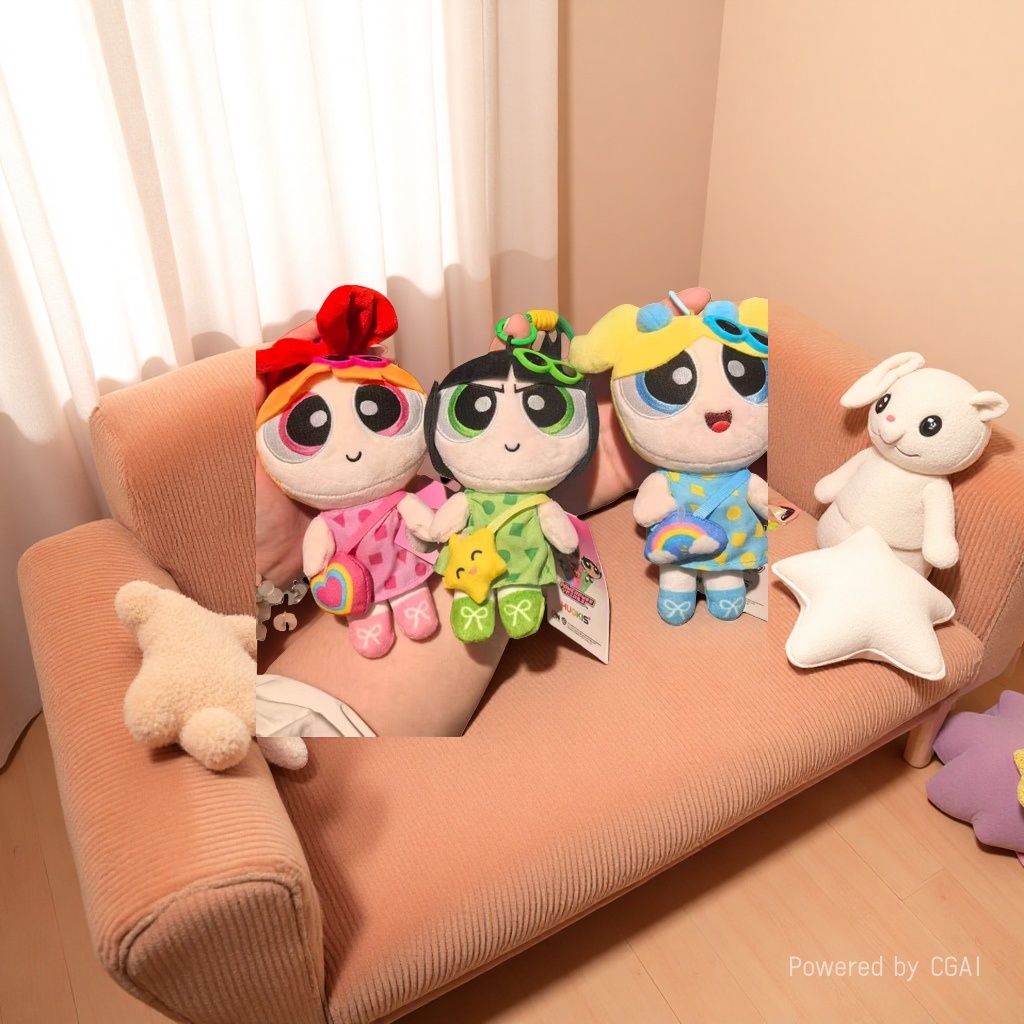 The plush and trendy AI interactive toy of the Flying Female Police Officer is a soft and fluffy holiday gift details Picture