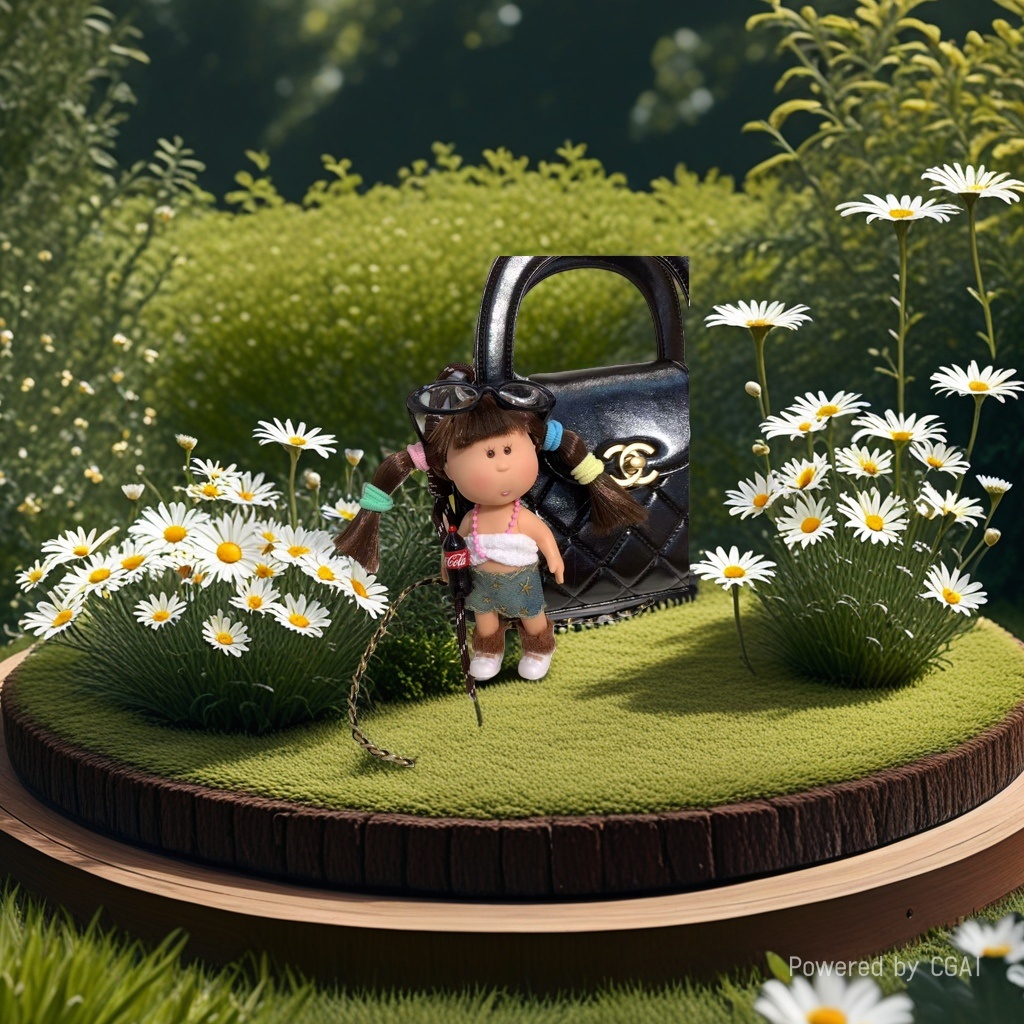 Figurines, trendy toys, dolls, plush fabrics, exquisite handcrafted ornaments details Picture
