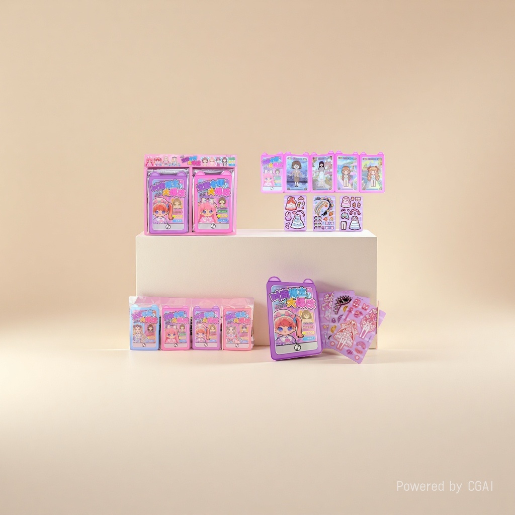 Treasure Teacher's Halloween Big Change Sticker Set: Hongxing Sticker Paper details Picture