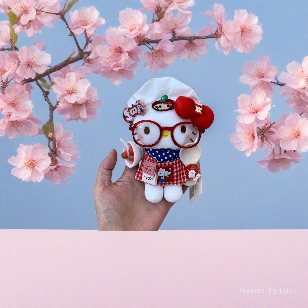 Hello Kitty Natasha Plush Toy Doll AI Doll Application Scenario