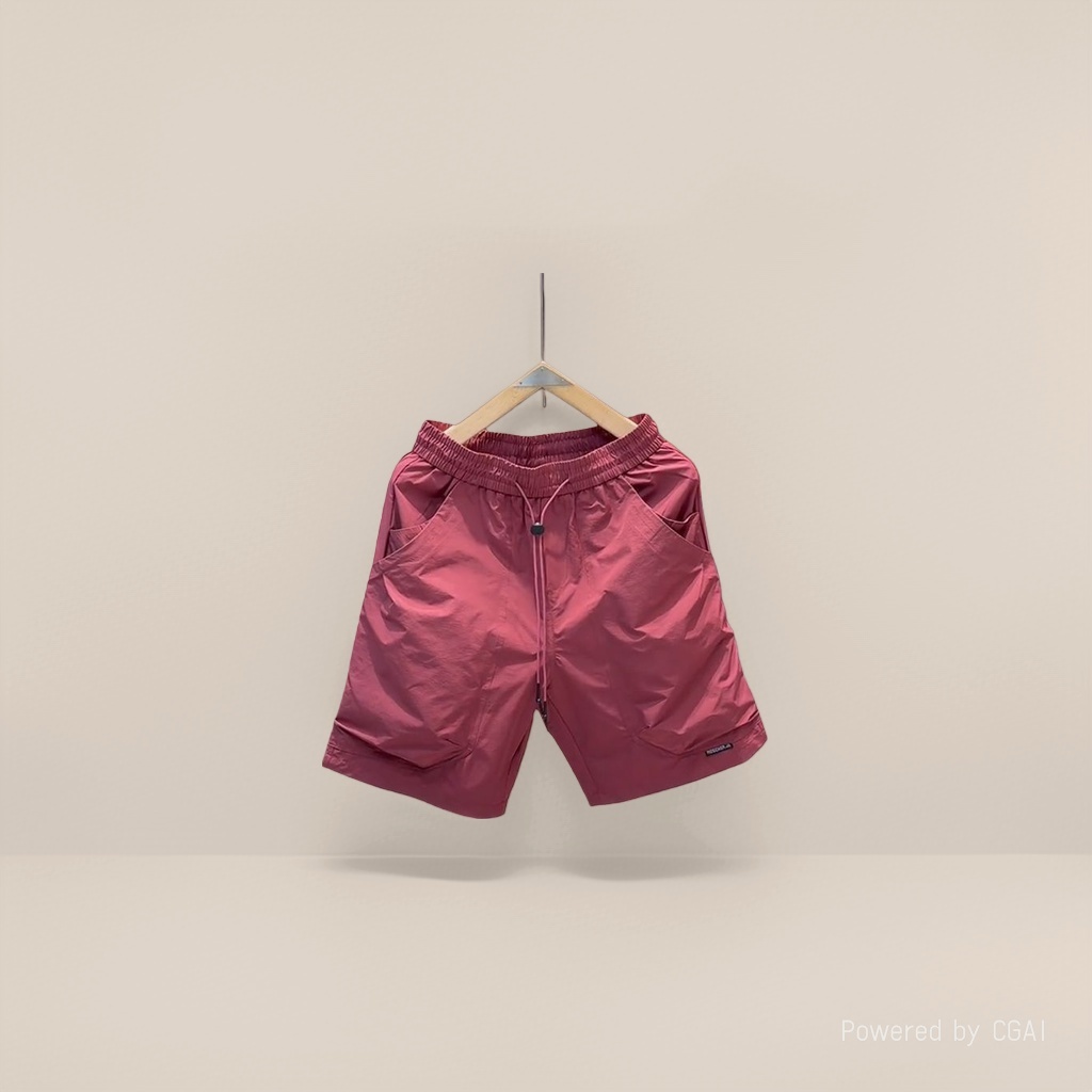 Jenny's red cotton sweatpants, sport shorts and cargo pants for men are loose and casual Application Scenario