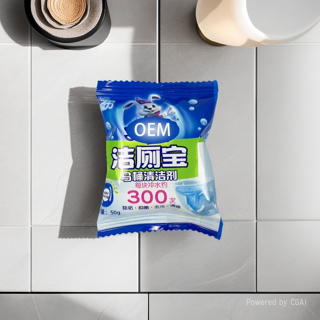洁厕灵马桶清洁剂蓝泡泡坐便器厕所除臭去异味留香块自动除垢去渍