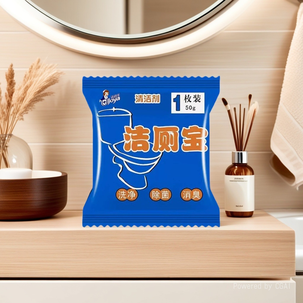马桶清洁剂宝蓝泡泡50g独立包装单颗装去异味留香厕所除垢洁厕灵 10+人好评