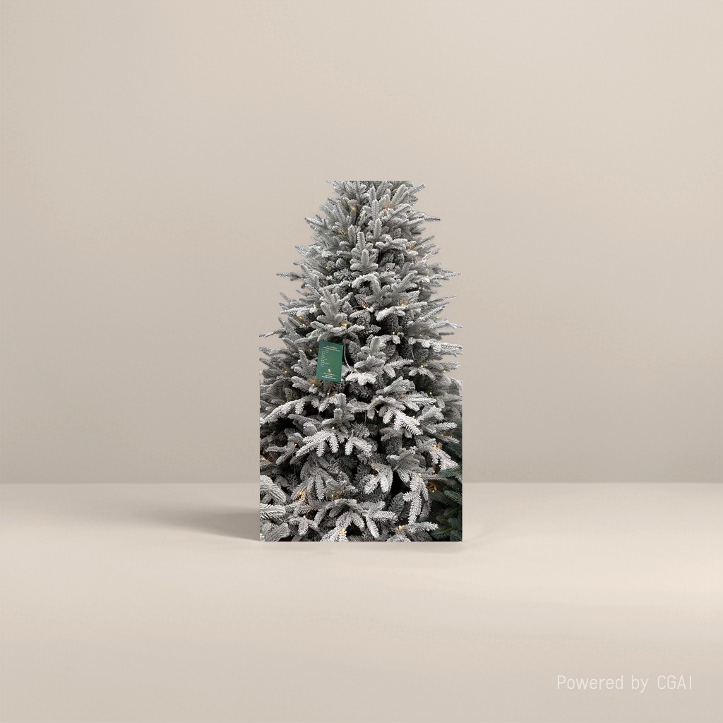 银白色大型圣诞树户外装饰松针圣诞树
