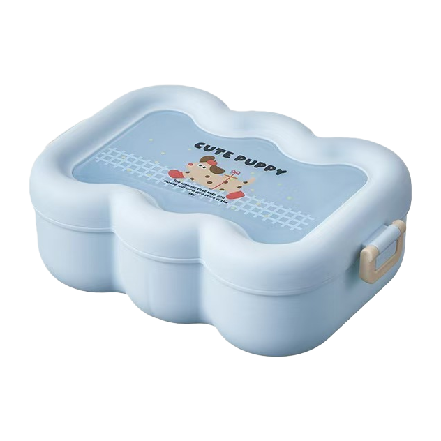 The Cloud lunch box is a portable and sealed lunch fruit bento box with a high appearance level. It is a cute and compartment-preserved lunch box for students to bring their own meals Item Picture