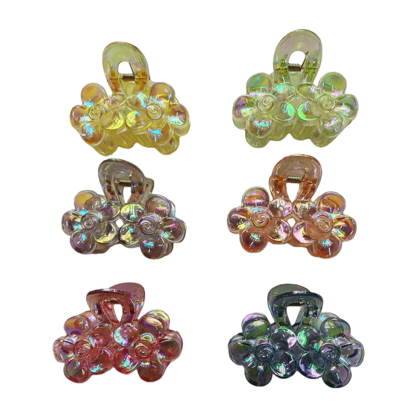 Colorful flower-shaped grab clips, banana clips, shark clips, hair clips Item Picture