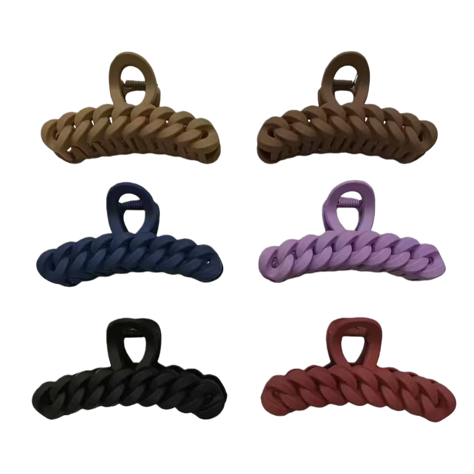 Large shark clip, banana grab clip, hair pin, metal hair clip, a must-have for updo Item Picture