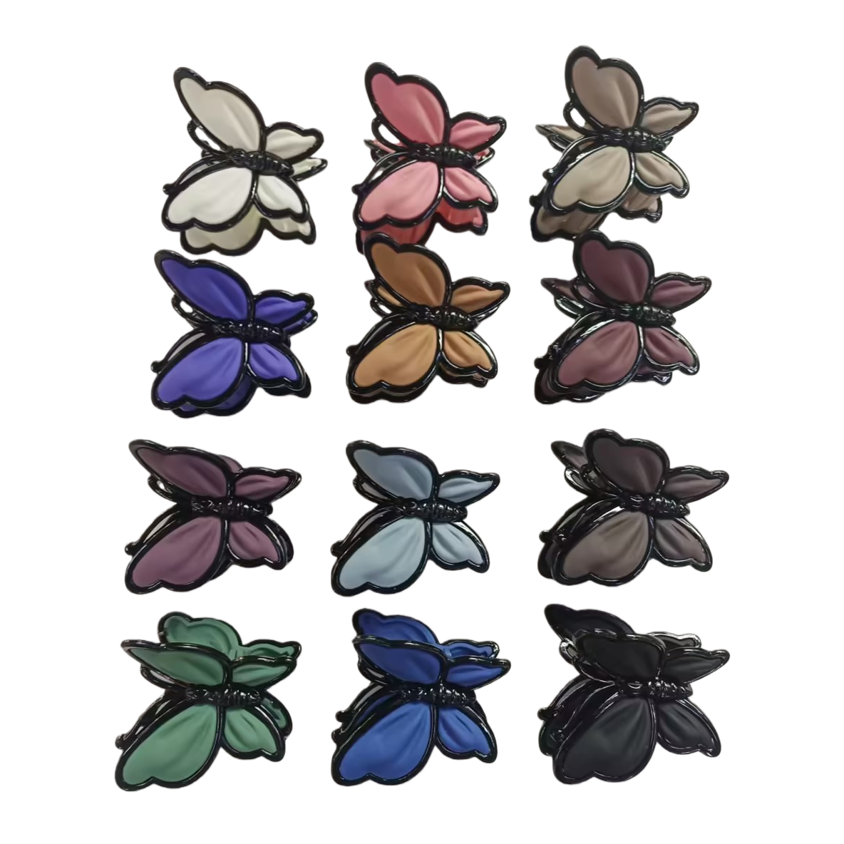 Colorful butterfly children's hairpins, hair clips, hair bands, and drills Item Picture