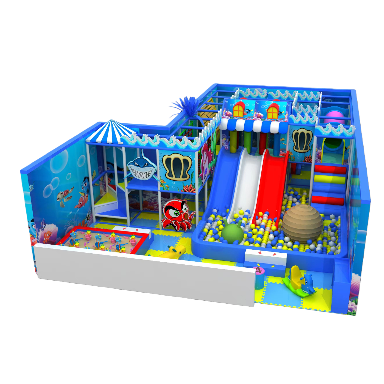 Children's inflatable playground, large toys Item Picture