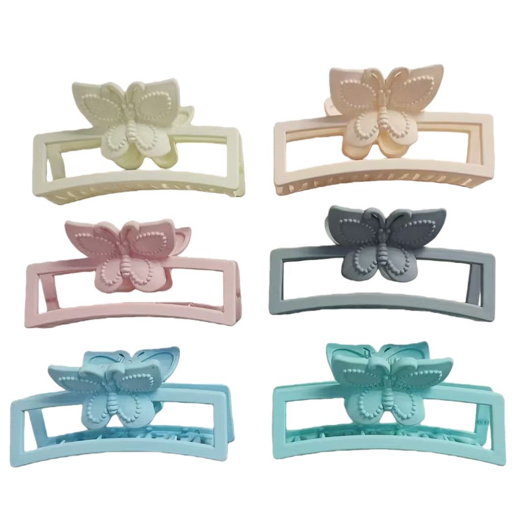 Butterfly hairpins, banana hairpins, shark hairpins, grab hairpins, multi-functional women's hair accessories Item Picture