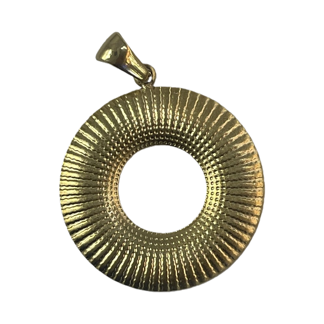 Stainless steel pendant, original color necklace, gold style jewelry accessory Item Picture