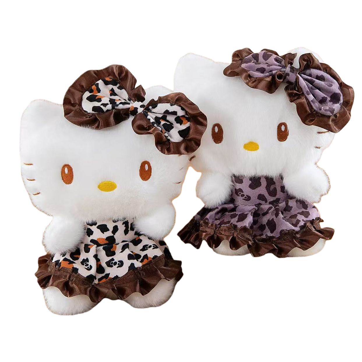 Hello Kitty毛绒玩具软萌抱枕潮玩万圣节装饰AI互动图