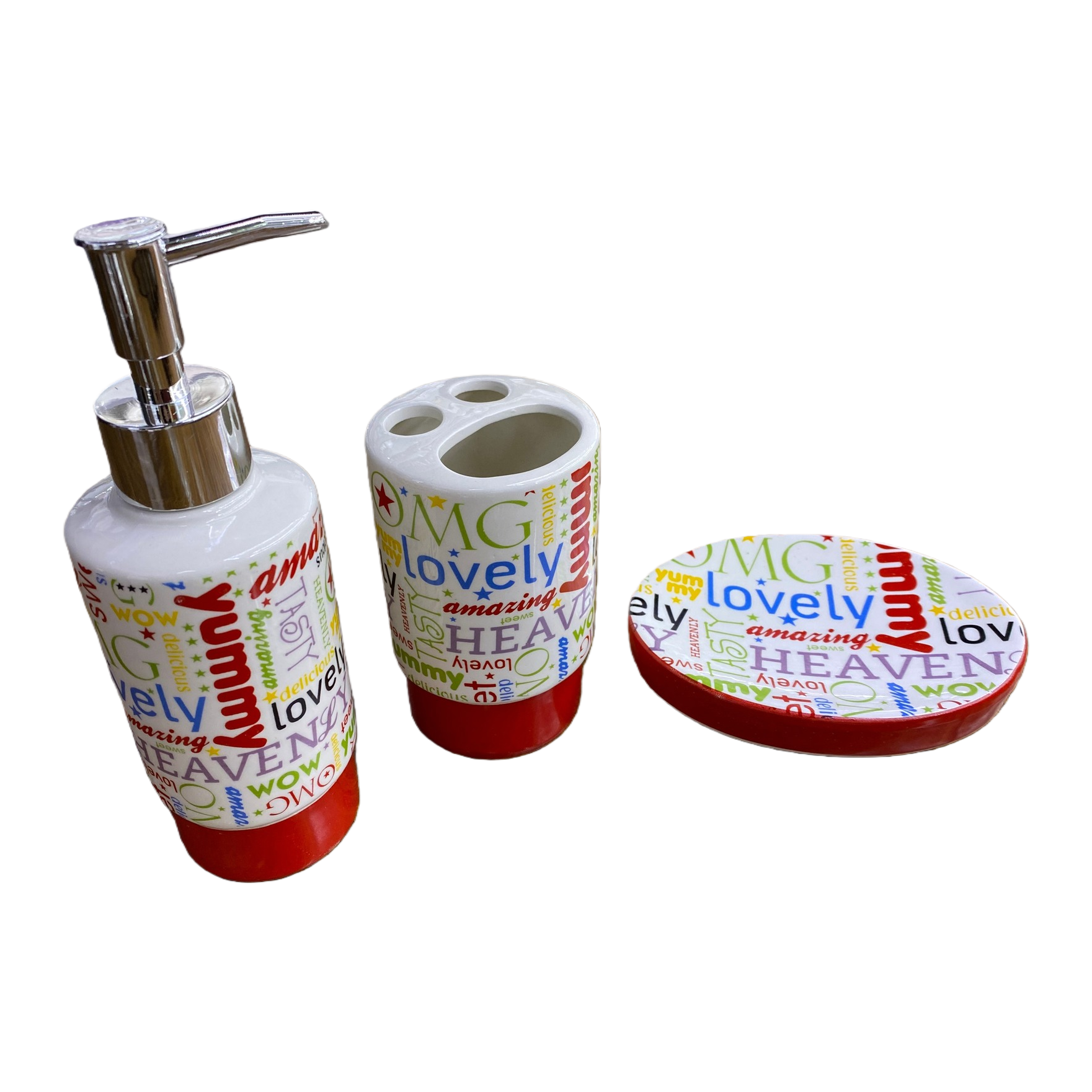 Cross-border ceramic kitchen dishwashing liquid soap bottle hand sanitizer press bottle integrated with storage box, tableware cleaning and portioning Item Picture