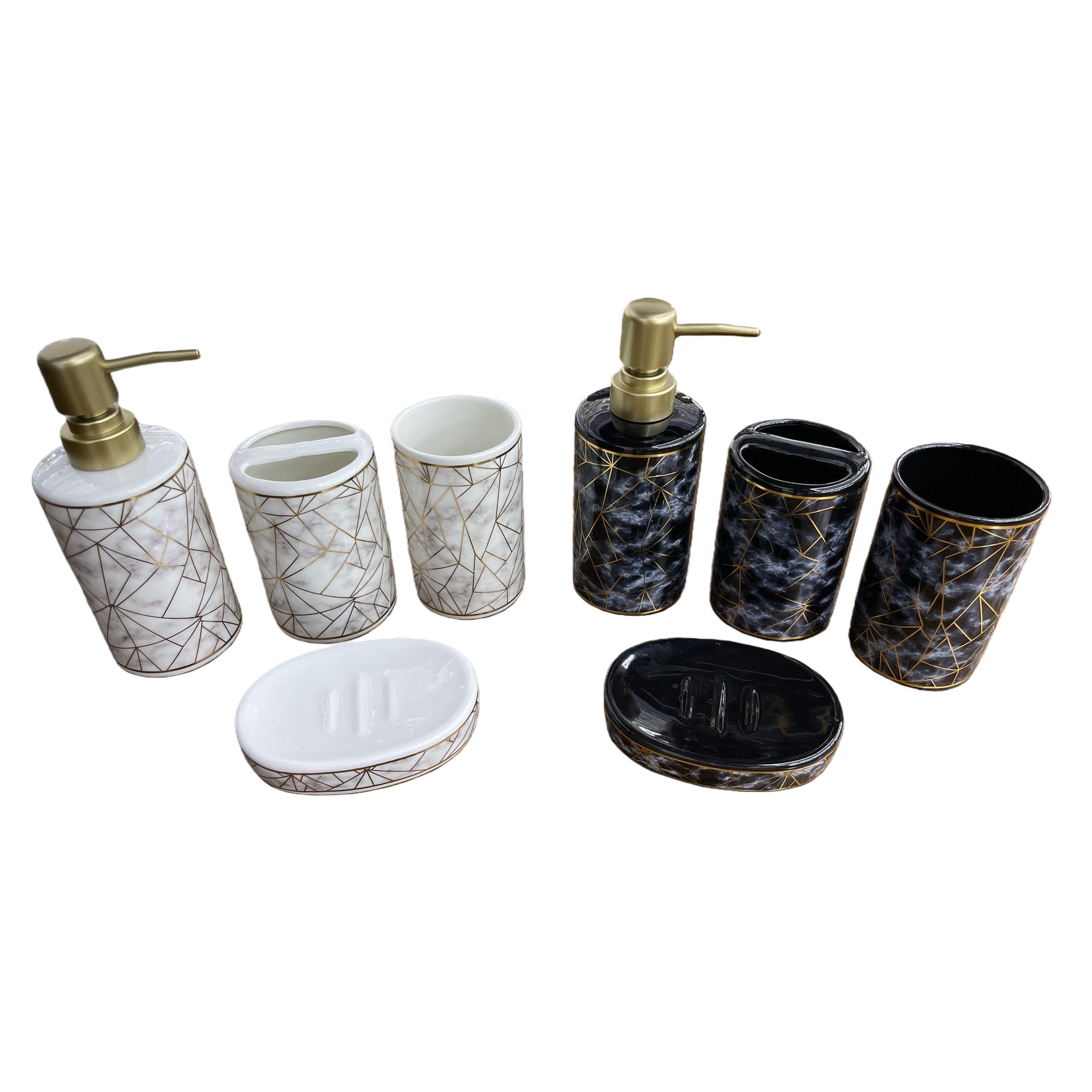 浴室套件/陶瓷卫浴四件套/日用品/马桶垫子/百货家居用品白底实物图