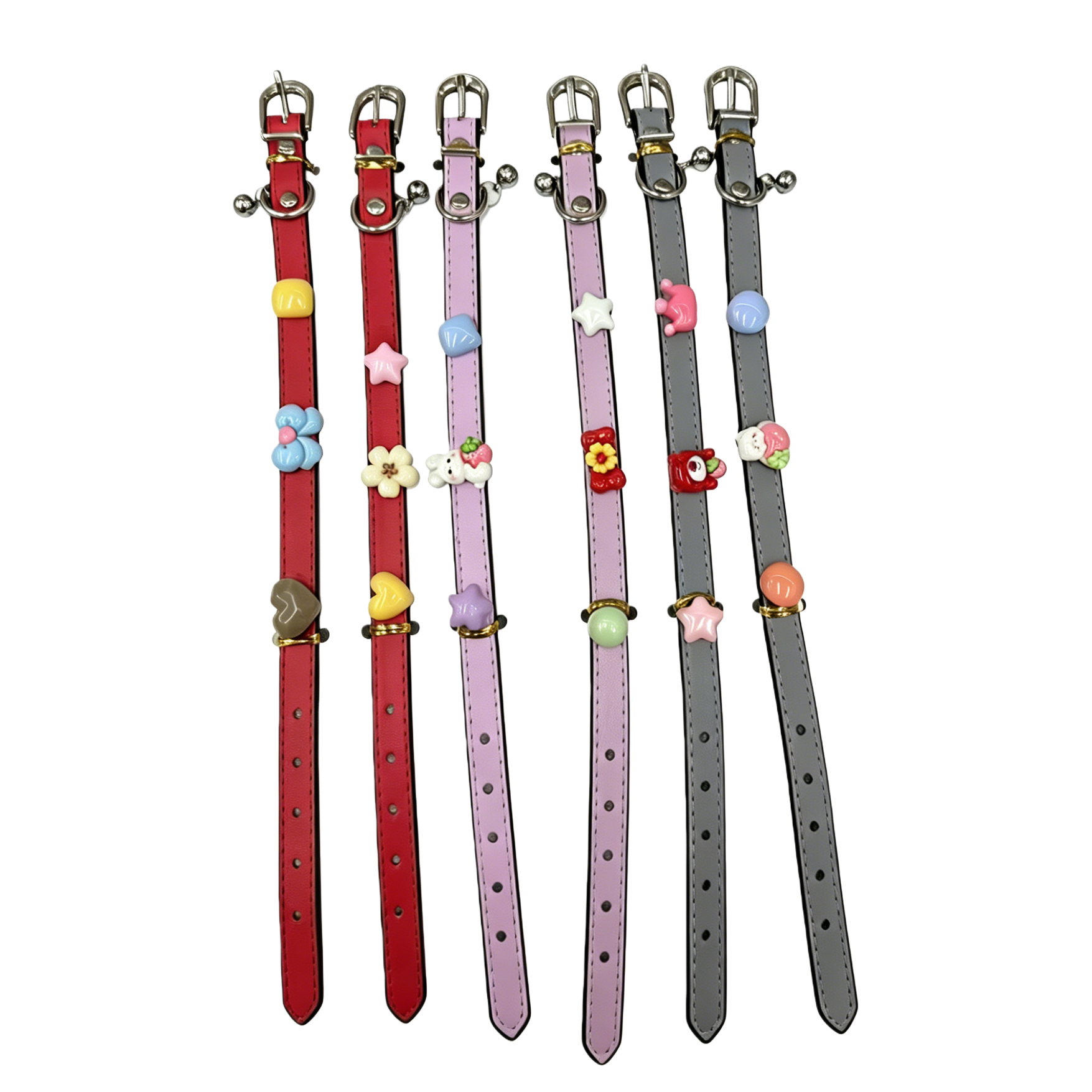 Pink pet collar set, pet necklace accessory, fashionable pet collar, pet accessory, pet necklace, pet collar accessory 140636697 Item Picture