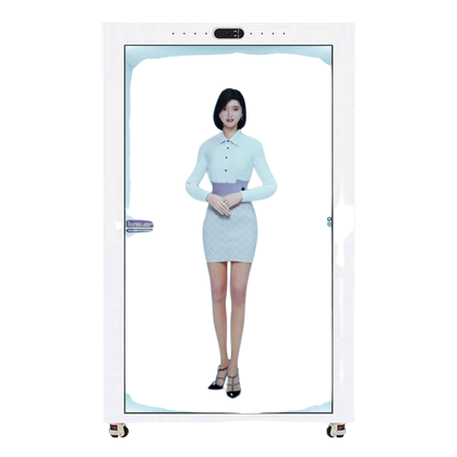 75-inch transparent cabinet AI digital human dialogue interaction holographic cabin Metaverse digital human OLED naked-eye 3D digital human 155202288 Specification image