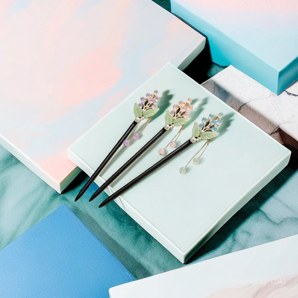 Simple plastic hairpin accessories for women in summer with acetate clips details Picture