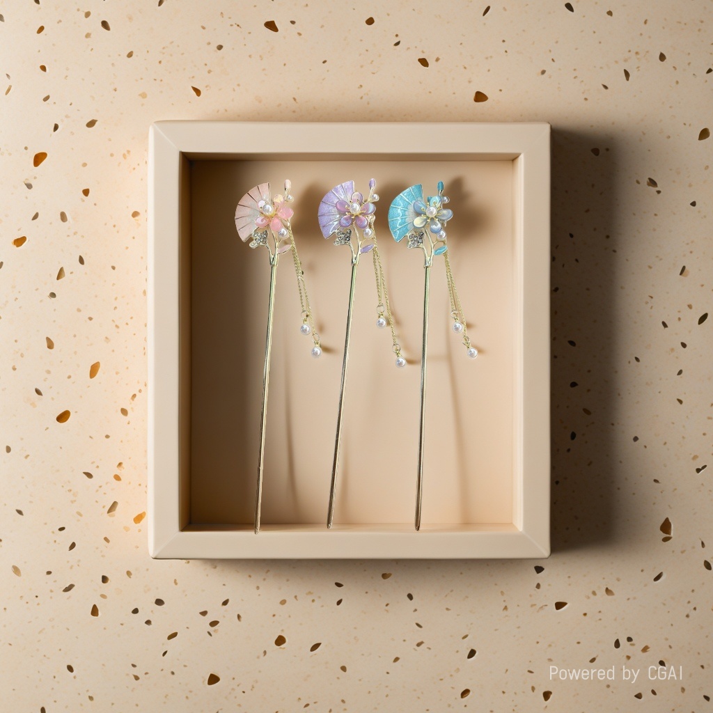 Best-selling Chinese-style hairpins for women 2026 Spring/Summer collection, ancient-style tassel and alloy hairpins for cheongsam hair accessories